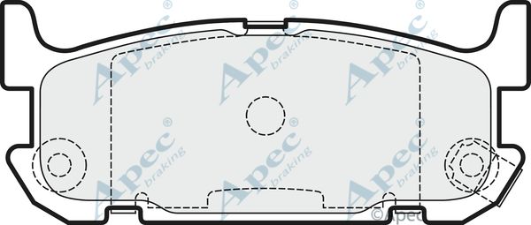 APEC BRAKING Jarrupala, levyjarru PAD1513